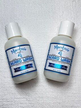 NEW Maestro's Mark of a Man Beard Wash